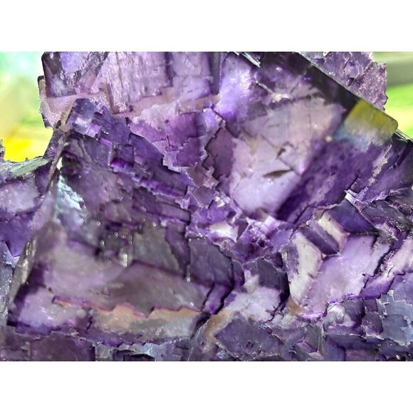 FLUORITE  Purple  Crystal Cluster 2248 g (4.956 lbs.)​ - Picture 2 of 14